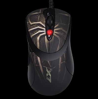 A4Tech Anti-Vibrate Laser Gaming XL-747H mus USB Type-A 3600 DPI