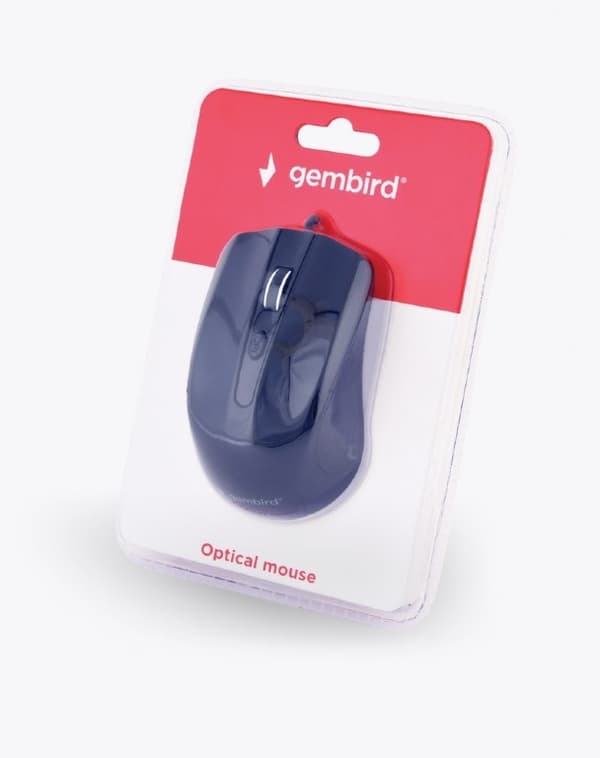 Gembird MUS-4B-01 hiiri Ambidextrous USB Type-A optinen 1200 DPI