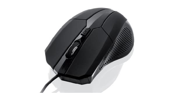 iBox i005 mus Ambidextrous USB Type-A Laser 1600 DPI Sort