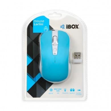 iBox LORIINI mus Ambidextrous RF Wireless Optical 1600 DPI