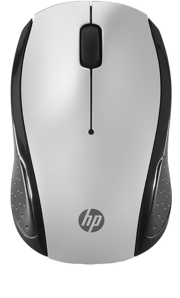 HP Wireless Mouse 200 (Pike Silver) Sort, Sølv