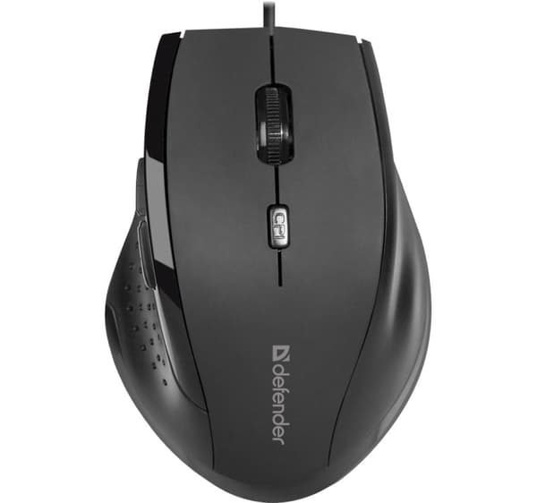 MOUSE DEFENDER ACCURA MM-362 CZARNA OPTICAL 1600DPI 6P