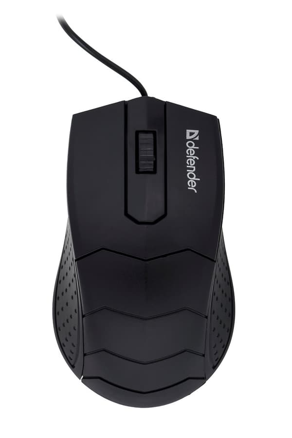 MOUSE DEFENDER HIT MB-530 SVART OTPICAL 1000dpi 3P
