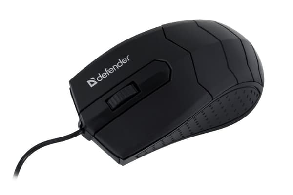 MOUSE DEFENDER HIT MB-530 SVART OTPICAL 1000dpi 3P