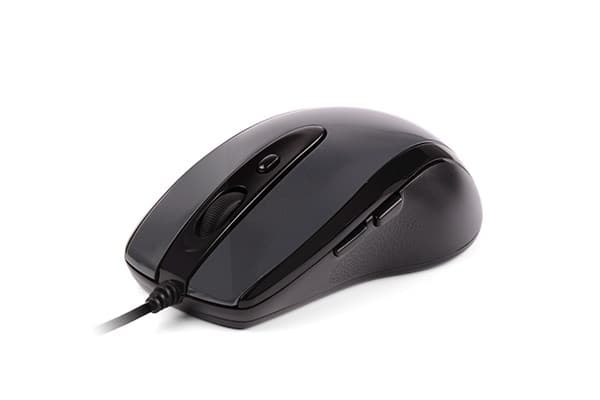 A4Tech N-708X mus USB Type-A Optisk 1600 DPI Höger hand