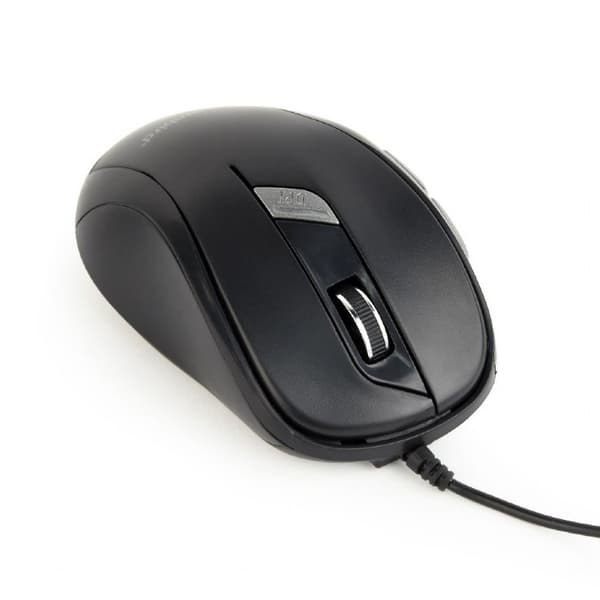 Gembird MUS-6B-01 mus Ambidextrous USB Type-A optisk 1600 DPI Sort