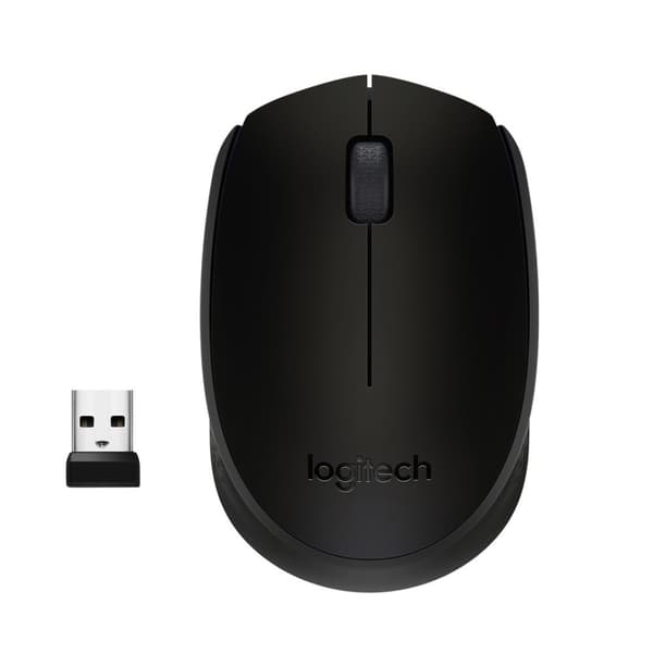 Logitech M170 trådløs mus Sort