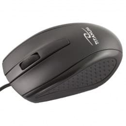 TITANUM TM110K mus Ambidextrous USB Type-A Optisk 1000 DPI Svart