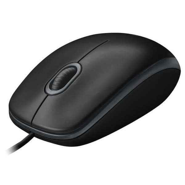 Logitech optisk mus - B100 Svart