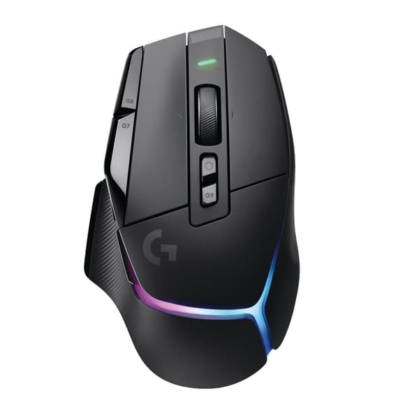 Logitech G502 X PLUS Trådlös RGB Gamingmus, svart