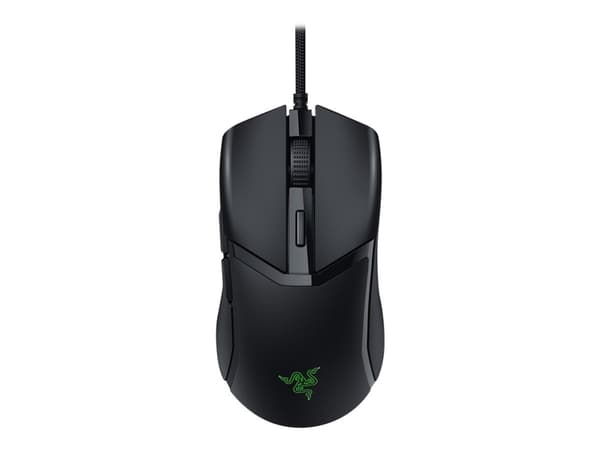 Razer Cobra - Mus - låg vikt - högerhänt - optisk - 6 knappar - kabelansluten - USB Svart