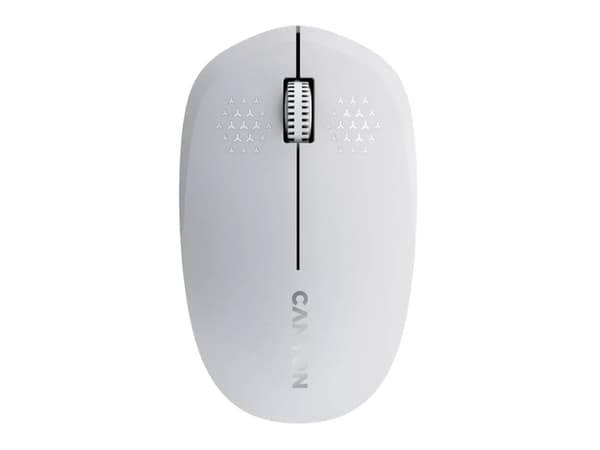 Canyon MW-04 - Mus - höger- och vänsterhänta - optisk - 3 knappar - trådlös - Bluetooth 5.0 - vit