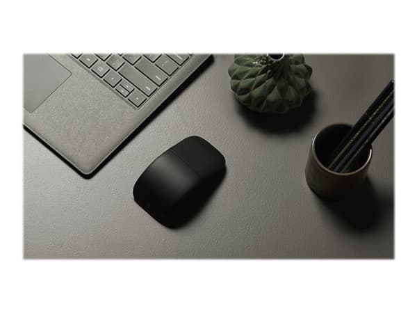 Microsoft Surface Arc Mouse - Mus - optisk - 2 knapper - trådløs - Bluetooth 4.1 - svart
