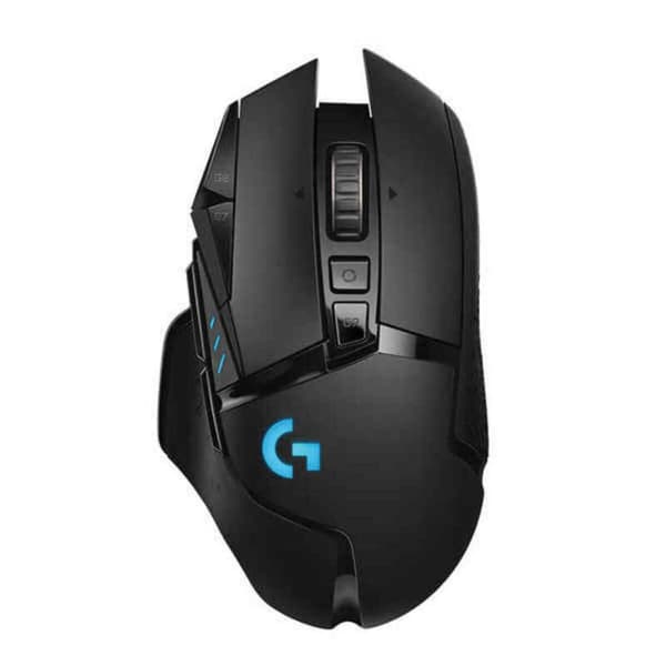 Gaming Mus Logitech G502 Svart Multicolour Svartvit