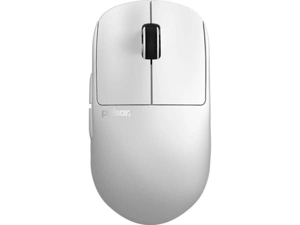 PULSAR X2-H trådlös minispelmus med hög puckel (vit) | 26000 DPI