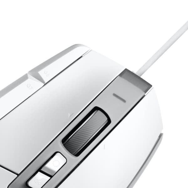 Logitech G502 X spillmus, hvit