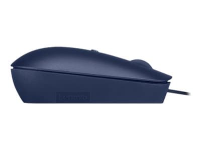 Lenovo 540 - Mus - kompakt - optisk - 4 knappar - kabelansluten - avgrundsblå - detaljhandel