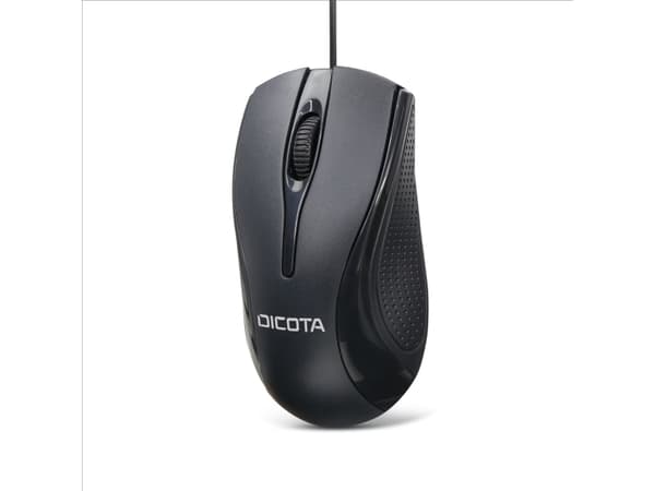 DICOTA D32011, Molempikätinen, USB A-tyyppi, 1200 DPI, Musta