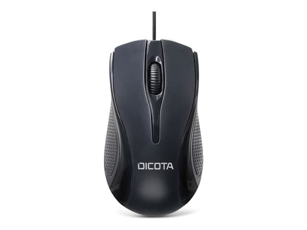 DICOTA D32011, Molempikätinen, USB A-tyyppi, 1200 DPI, Musta musta