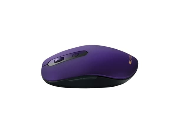 Canyon MW-9, högerhand, Optisk, Trådlös RF + Bluetooth, 1600 DPI, Lila Lila