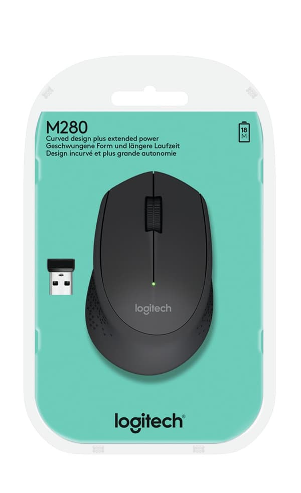 Logitech trådløs mus M280
