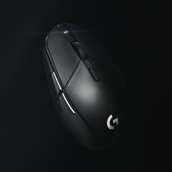 Logitech G303 Shroud Edition trådløs spillmus, svart