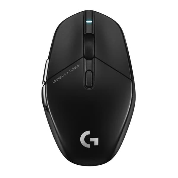 Logitech G303 Shroud Edition trådløs spillmus, svart