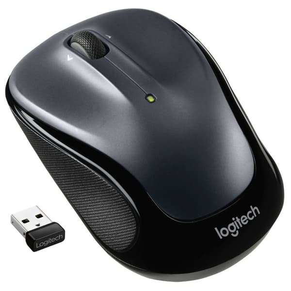 Trådlös optisk mus Logitech 910-006812 Svart Svartvit 1000 dpi