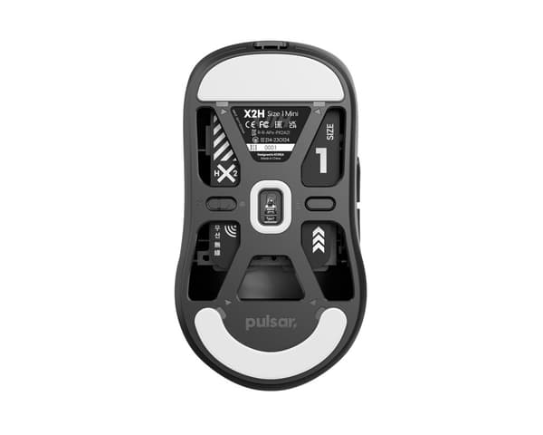 X2-H High Hump Trådløs Spillmus - Mini - Svart