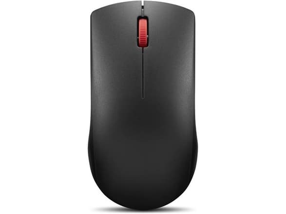 Lenovo 150 - Mus - optisk LED - 3 knappar - trådlös - 2.4 GHz - trådlös USB-mottagare - svart - färglåda