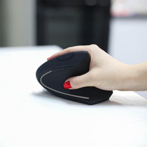 Ergonomisk Vertikal Datamus - Trådløs
