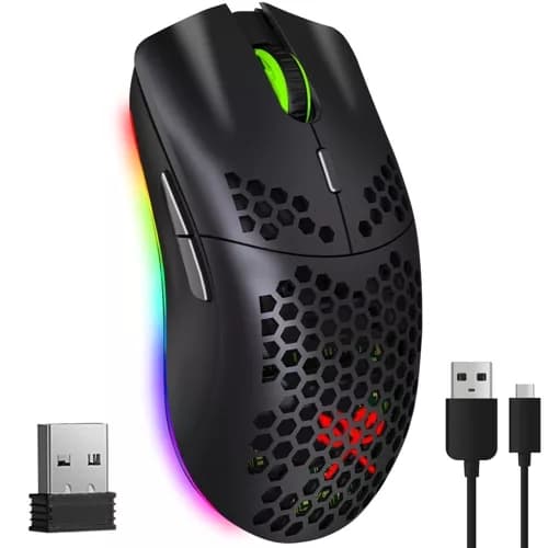 Trådlös Gamingmus / Datormus - LED