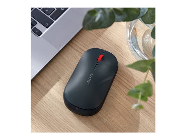 Leitz Cosy SureTrack - Mus - höger- och vänsterhänta - 3 knappar - trådlös - 2.4 GHz, Bluetooth 3.0, Bluetooth 5.0 LE - trådlös USB-mottagare