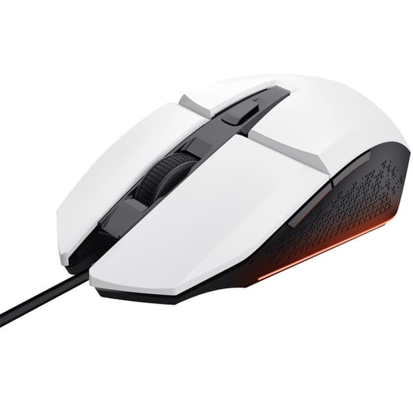 GXT 109W Felox Illuminated Gaming-mus Hvit Sort, Hvit