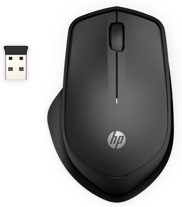 HP 280 Silent Wireless Mouse Svart