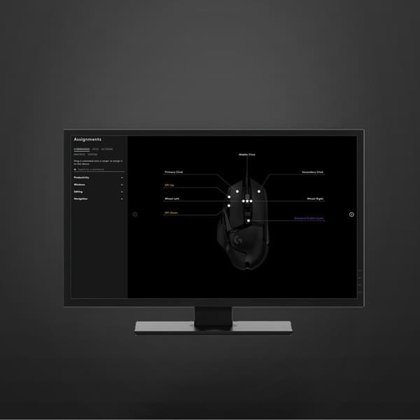 Logitech G G502 HERO högpresterande spelmus
