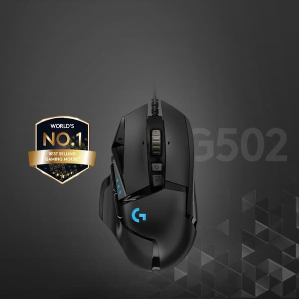 Logitech G G502 HERO högpresterande spelmus