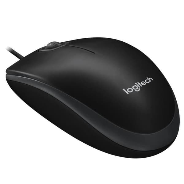 Logitech optisk mus - B100 Svart