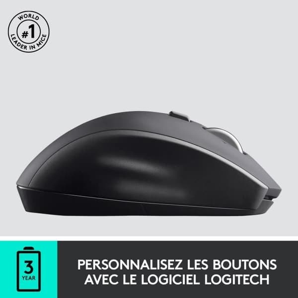 Mus - Trådlös - Logitech - M705 MARATHON - Grå