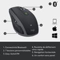 Miniatyrbild 6 av 6: Trådlös mus - LOGITECH - MX Anywhere 2S - Svart
