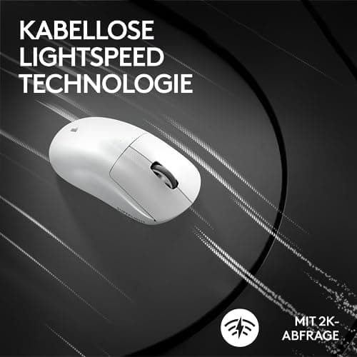 Logitech G Pro X Superlight 2 Lightspeed Gaming Mouse hvid, USB (910-006638)