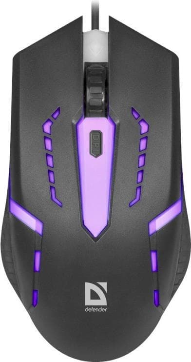 Defender FLASH MB-600L Mus Ambidextrous USB Type-A Optisk 1200 DPI (52600)