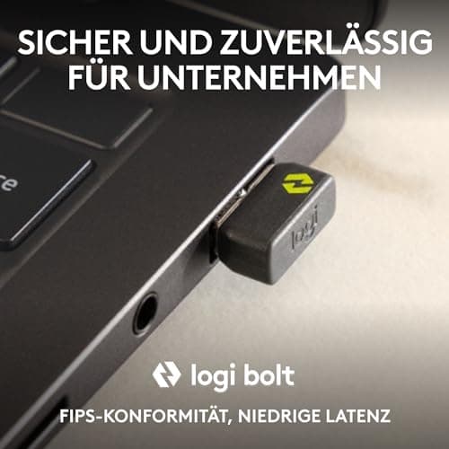 Logitech M240 til virksomheder - Mus - højre- og venstrehåndet - optisk - 3 knapper - trådløs - Bluetooth - Logitech Logi Bolt USB-modtager - Grafit (