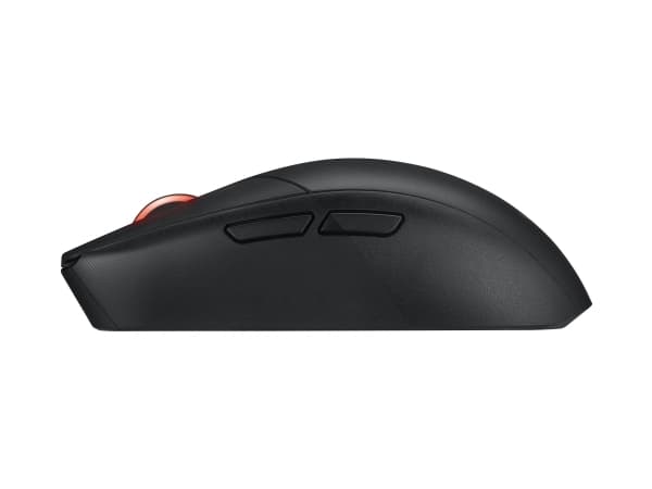 ASUS ROG Strix Impact III - Mus - optisk - 7 knappar - kabelansluten, trådlös - USB, Bluetooth 5.1, 2.4 GHz - USB ROG Omni trådlös mottagare - svart