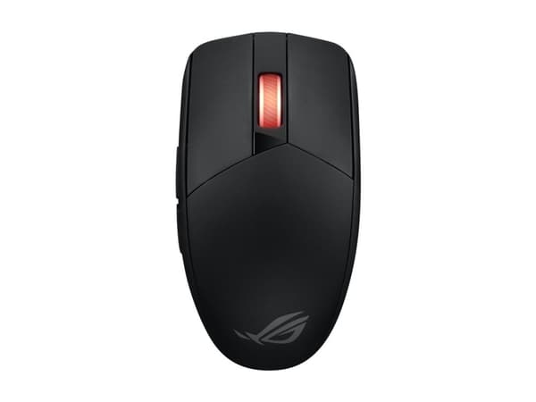 ASUS ROG Strix Impact III - Mus - optisk - 7 knappar - kabelansluten, trådlös - USB, Bluetooth 5.1, 2.4 GHz - USB ROG Omni trådlös mottagare - svart
