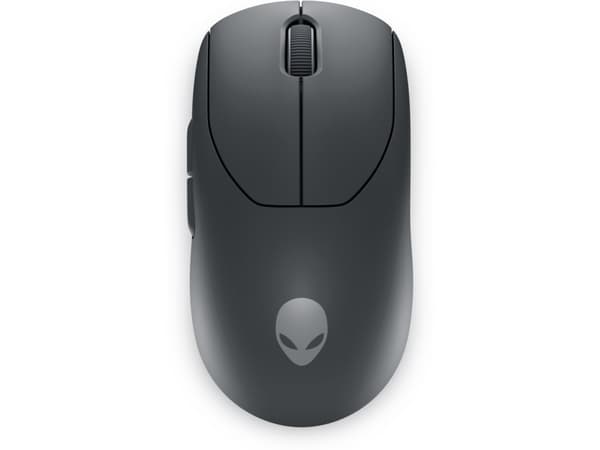 Alienware Pro Wireless Gaming Mouse - Mus - optisk - 6 knapper - kablet, trådløs - USB, 2.4 GHz - Dark Side of the Moon