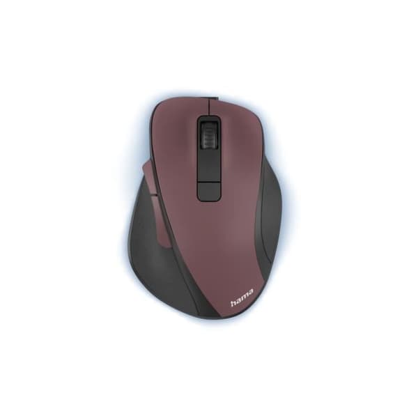 HAMA MW-500 uppladdningsbar trådlös optisk mus - ergonomisk - 6 knappar - 1600 dpi