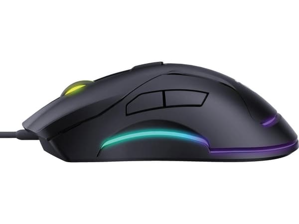 Sandberg LightFlow 6D - Mus - optisk - 6 knappar - kabelansluten - USB - hängande låda