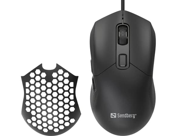 Sandberg - FlexCover 6D Gamer Mus - 6 knappar