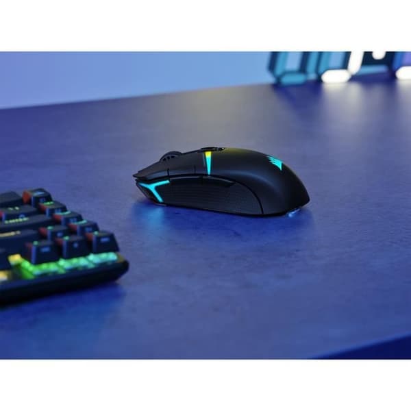 Trådlös spelmus - CORSAIR - NIGHTSABRE TRÅDLÖS - RGB - Svart